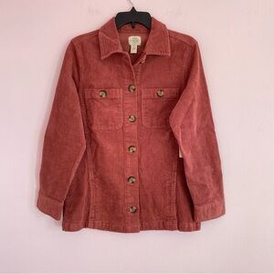 NEW St. John's Bay Oversized Corduroy Jacket size Small